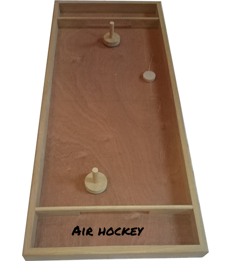 Photo Air hockey en bois à louer