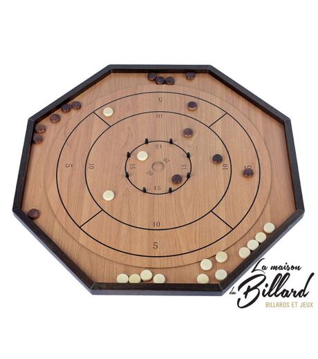 Photo Crokinole en bois à louer