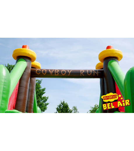 Photo #3 Toboggan gonflable sur le thème Cow-boy